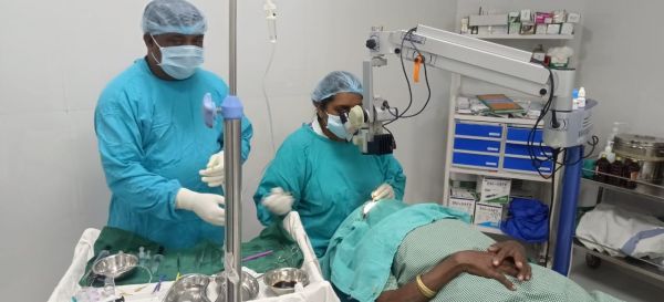जिले में लक्ष्य से अधिक हुए मोतियाबिंद ऑपरेशन, दूरस्थ ईलाके के मरीजों के जीवन में आया उजियारा