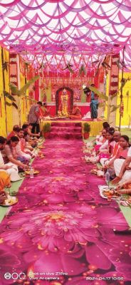 आंध्र सांस्कृतिक समिति ने धूमधाम से मनाई रामनवमी व सीताराम कल्याणम