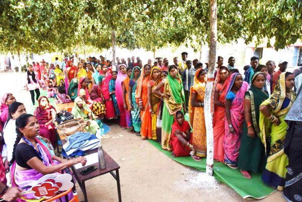 आम चुनाव : पहली बार नांदगांव जिले में रिकार्ड मतदान