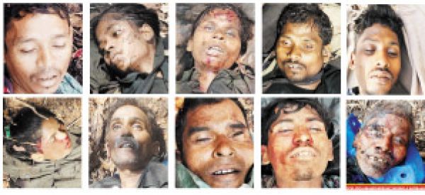नारायणपुर में मुठभेड़, मारे गए 10 नक्सलियों में से 8 की पहचान