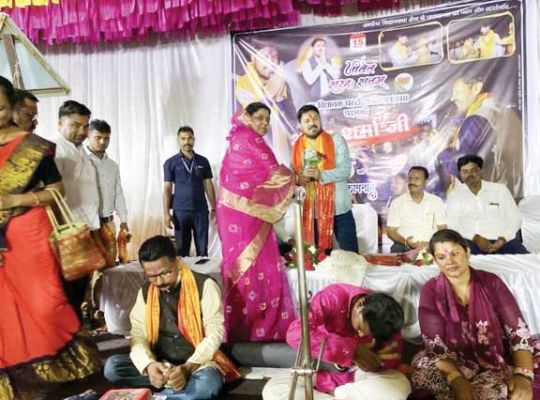 भाजपा कार्यकर्ताओं ने मनाया विधायक अनुज शर्मा का जन्मदिन