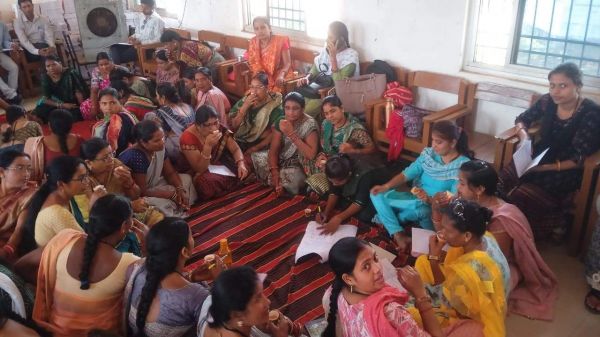 शिक्षकों-आंगनबाड़ी कार्यकर्ताओं का तीन दिनी प्रशिक्षण अभनपुर में