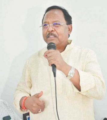 आम चुनाव के रिजल्ट आने के बाद बलरामपुर पहुंचे कैबिनेट मंत्री रामविचार नेताम
