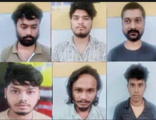 भिलाई से हैदराबाद जाकर महादेव सट्टा ऐप चलवा रहे 8 बंदी