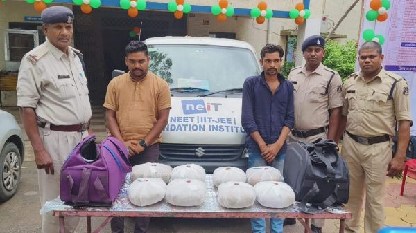 गांजा संग रायपुर के 2 आरोपी गिरफ्तार