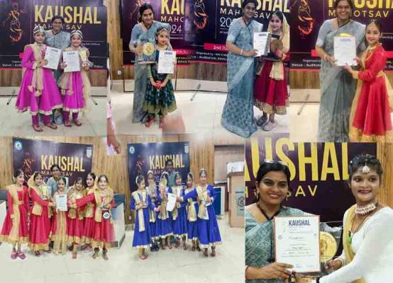 कौशल महौत्सव में रायगढ़ की बेटियों का कमाल