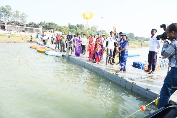 जल जगार महोत्सव गंगरेल बांध में शुरू