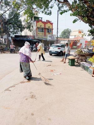 इंदिरा नगर वार्ड में स्वच्छता ही सेवा कार्यक्रम