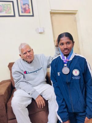 जय ज्योत्सना को साइक्लिंग ट्रैक नेशनल में  कांस्य पदक